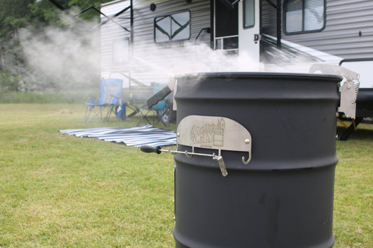 2 Drum Smoker Accessories for Improved Mobility & Meal Prep