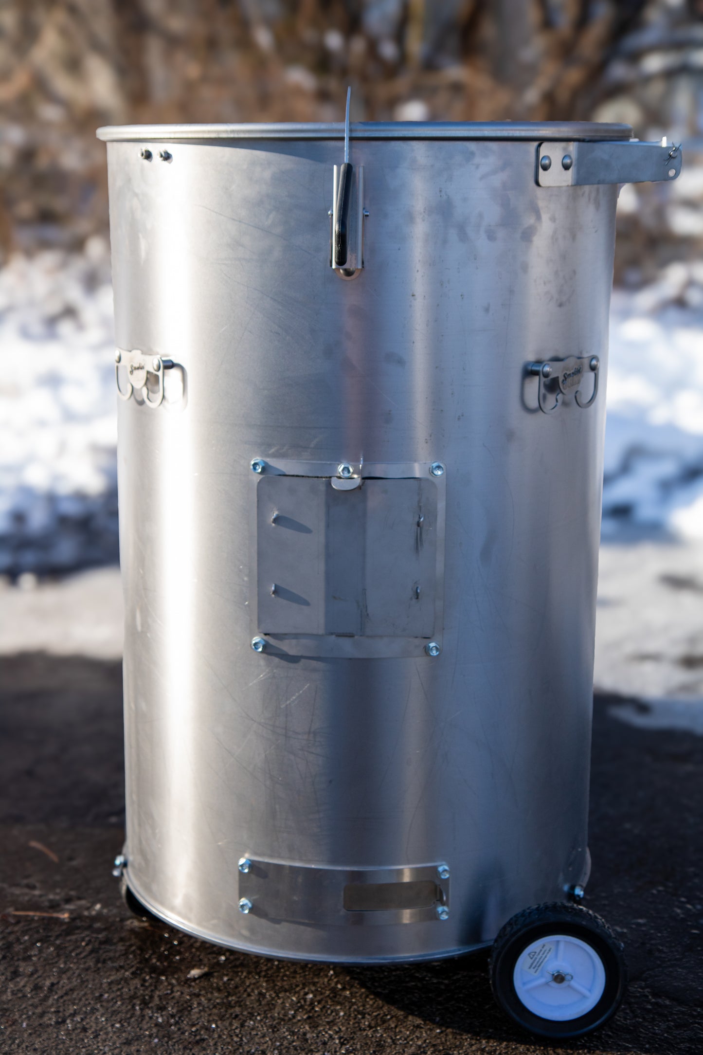 The Completely Ugly Drum Smoker Set