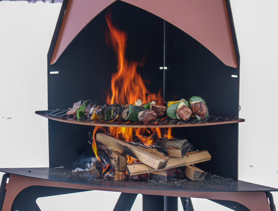 Outdoor Cookin’ Chiminea: A Steel Chiminea That Goes Where You Go