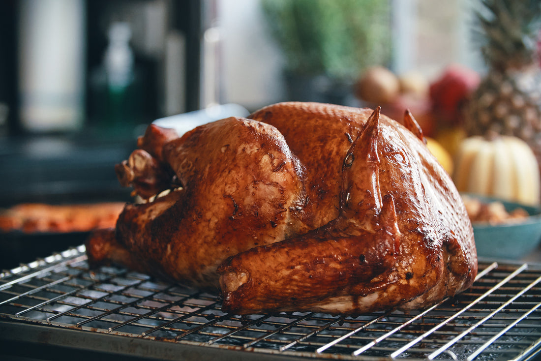 Smoker Recipe: Big Green Egg Smoked Thanksgiving Turkey